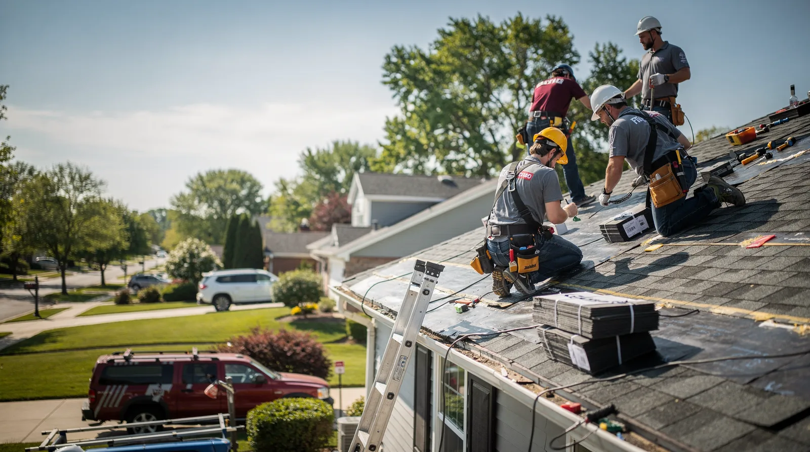 Roof Repair in Oquossoc, ME around you